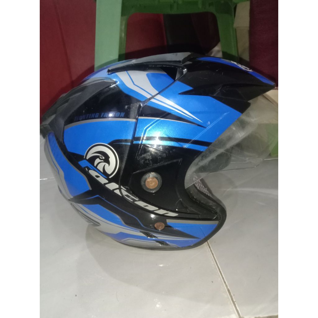 helm dobel visor bagus murah