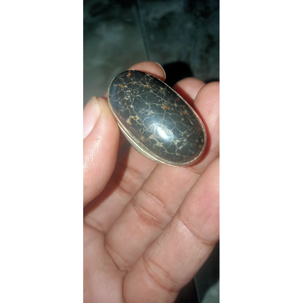 batu akik pirus hitam