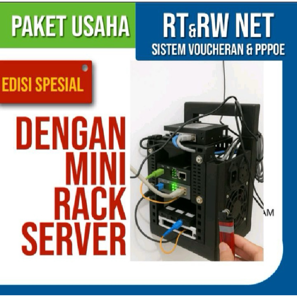 PAKET SERVER MINI USAHA RT RW NET