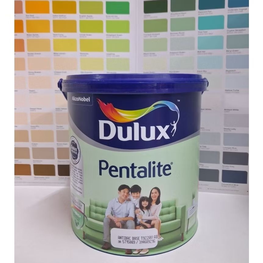 CAT TEMBOK DALAM/CAT TEMBOK INTERIOR/CAT TEMBOK DULUX PENTALITE 2,5 LITER