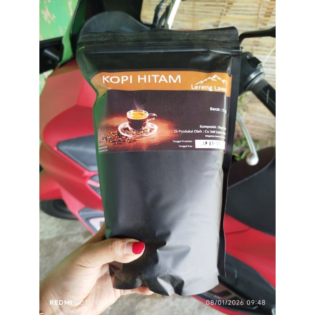 Kopi Hitam Kopi Lawu Kopi Bubuk 1Kg