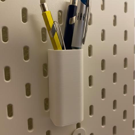 Holder Pena Untuk Pegboard - Holder Dudukan Simple Pena Tools Pegboard
