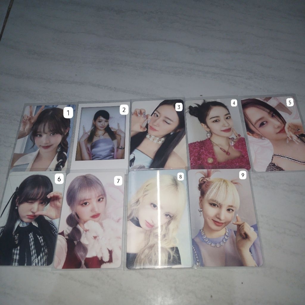 PHOTOCARD OFFICIAL IVE 