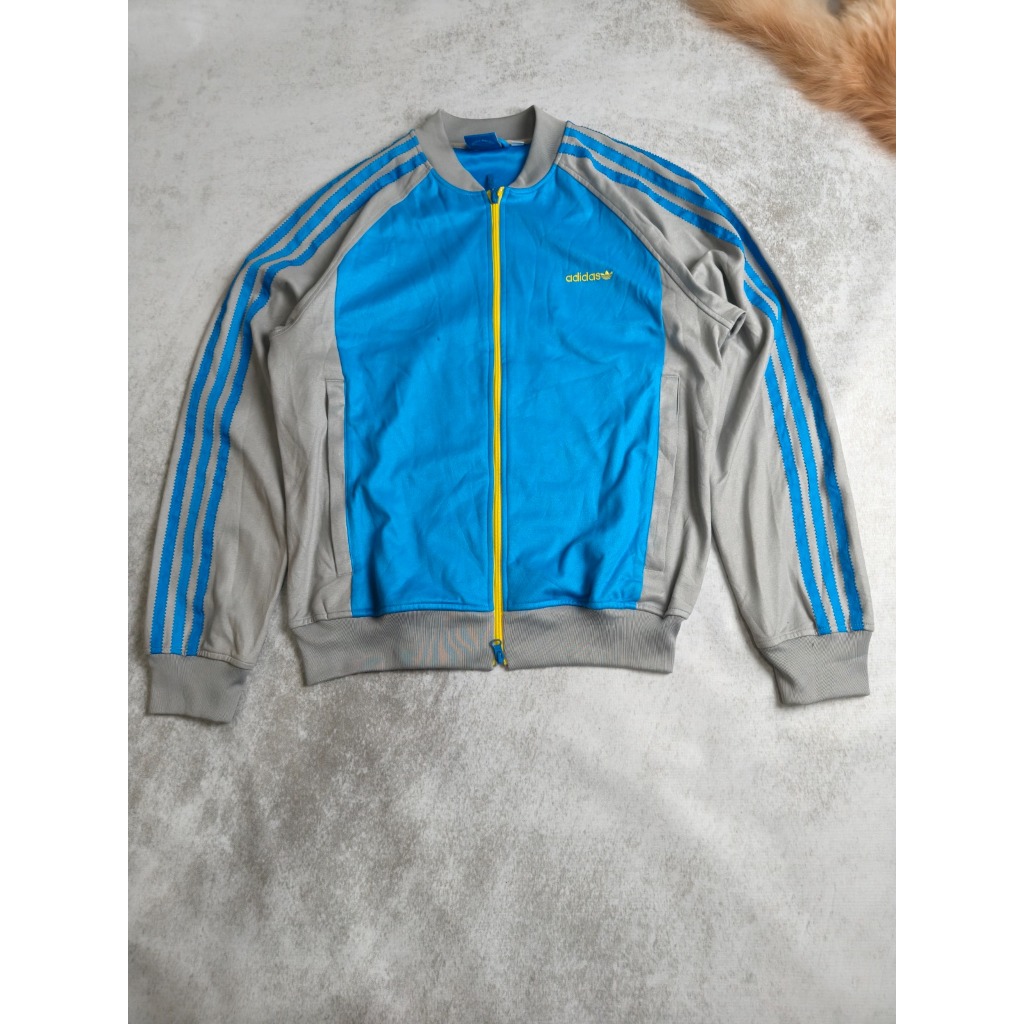 Tracktop ADIDAS BIRU ABU Kerenn