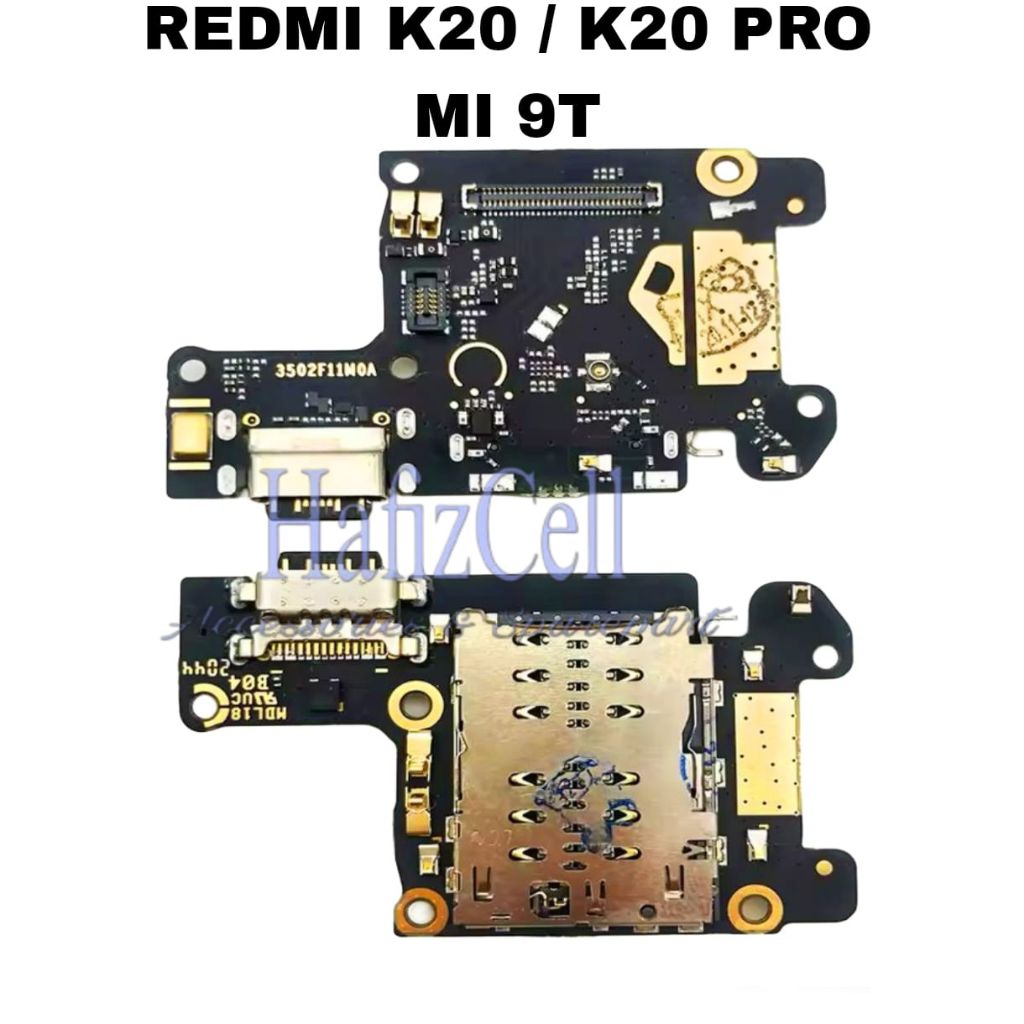 PCB CAS / CONECTOR CAS / PAPAN CAS ORI HP XIAOMI REDMI K20 / K20 PRO / MI 9T
