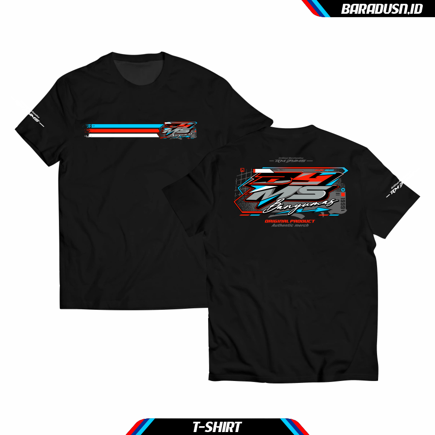 Kaos Truck RM Banyumas V2 Kaos Truck Driver Pria Wanita Katun Combed 24s ~Free Sticker