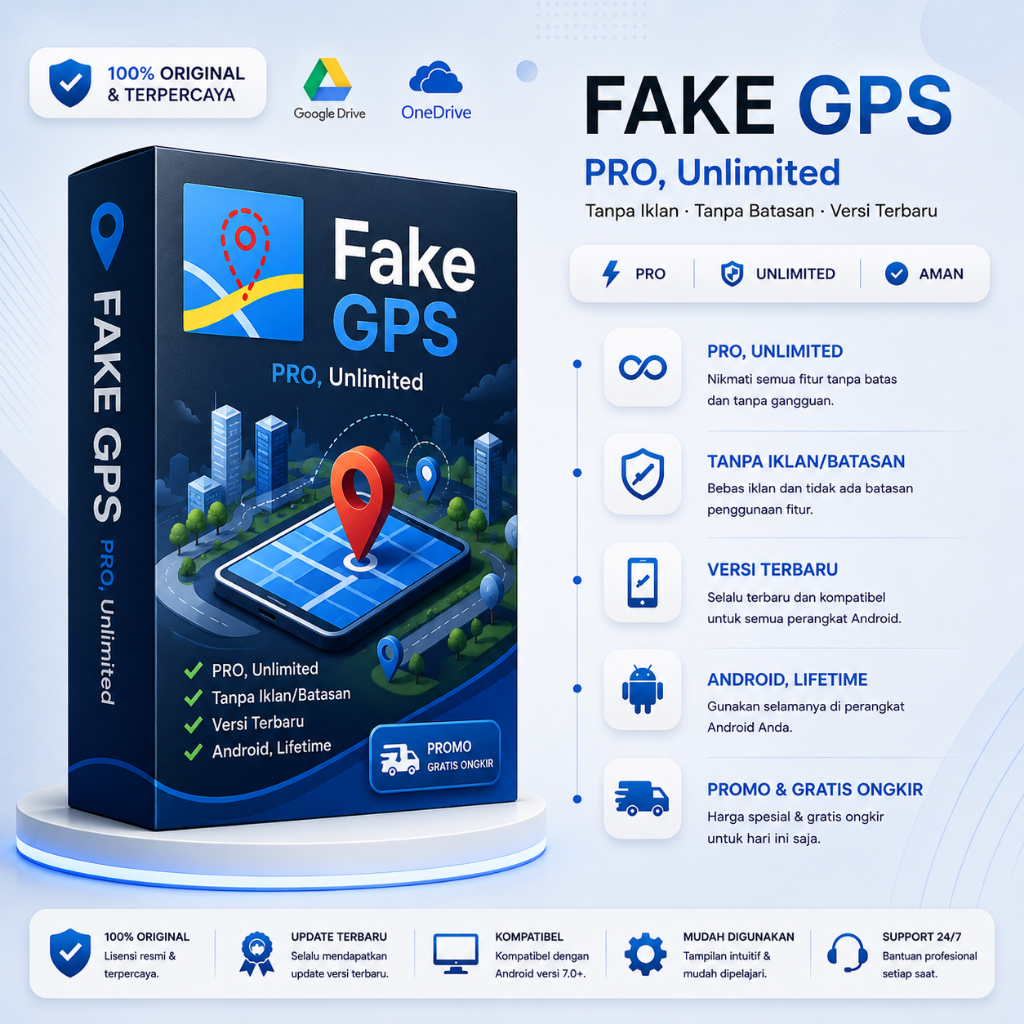 Fake GPS Bebas Menetapkan Lokasi Anda