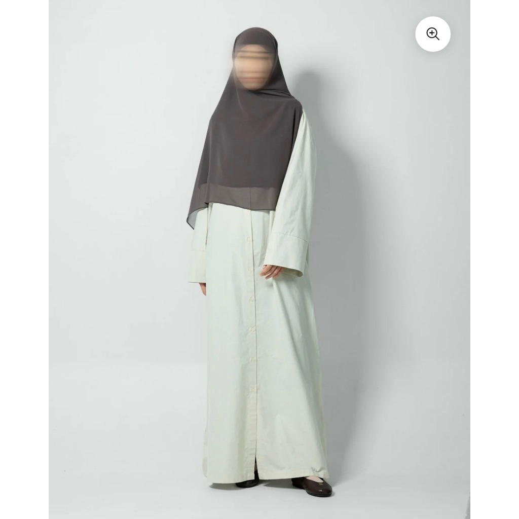 Taza easy buttoned abaya