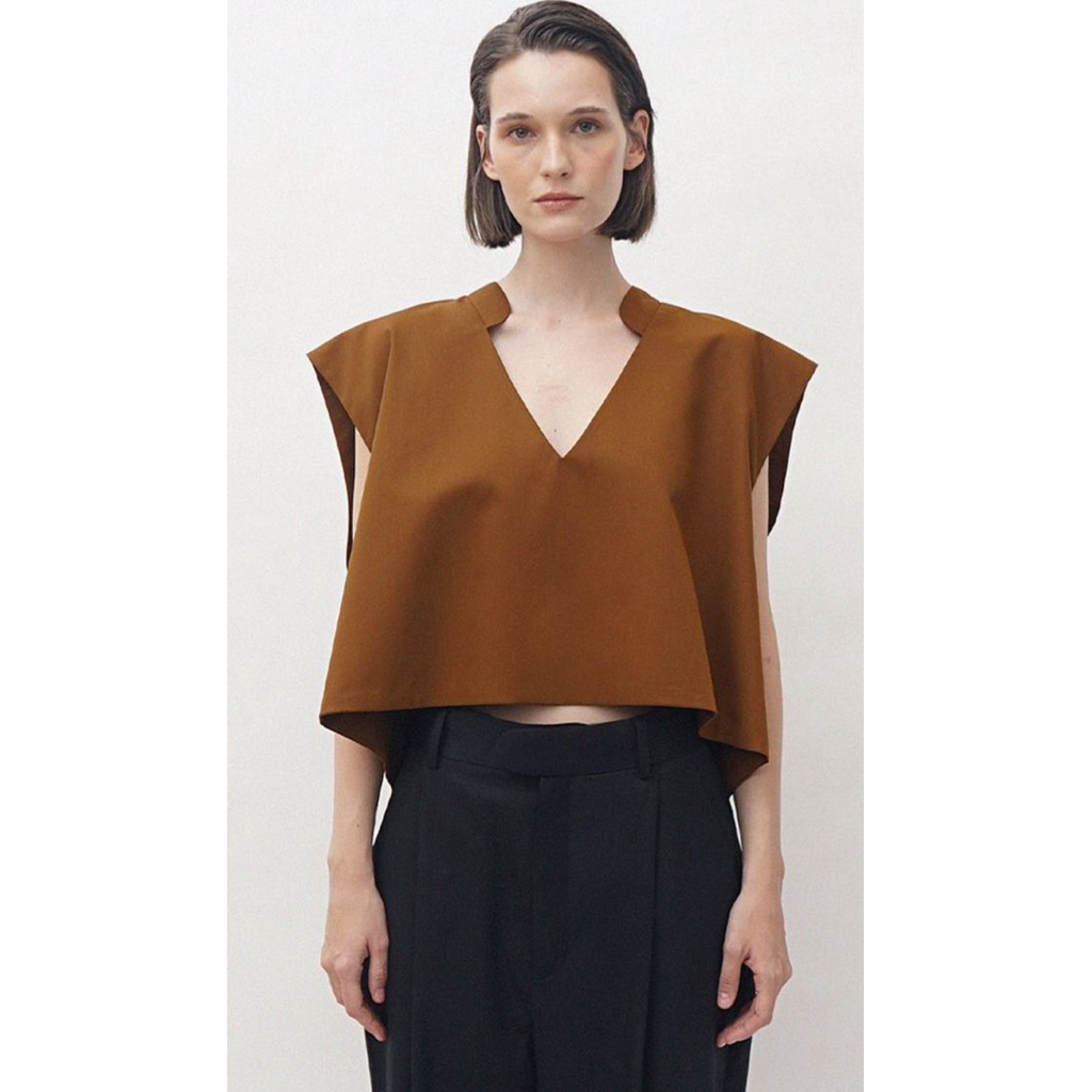 HANEEN BIB Golden Brown MASSHIRO&Co.