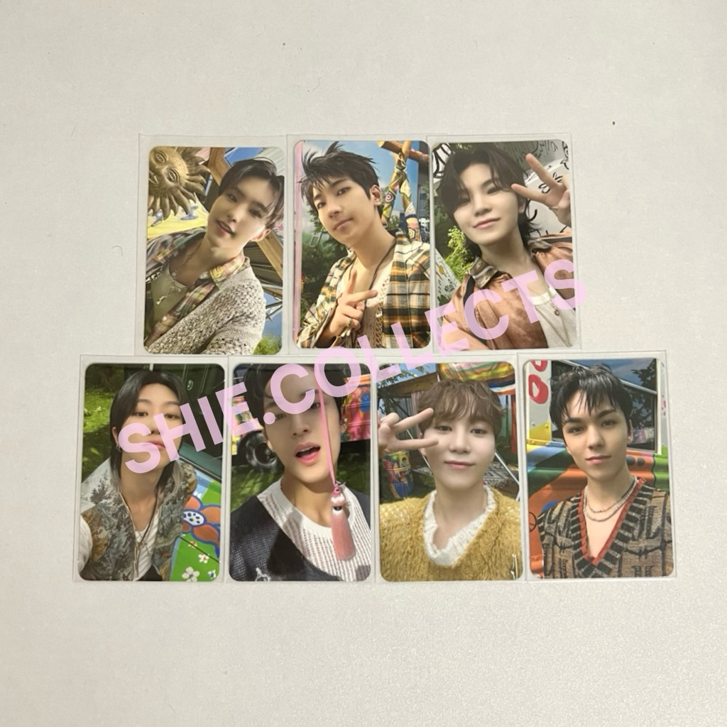 [OFFICIAL] Photocard SEVENTEENTH HEAVEN Yes24 Fansign PC Benefit Hoshi Wonwoo Woozi The8 Mingyu Seun