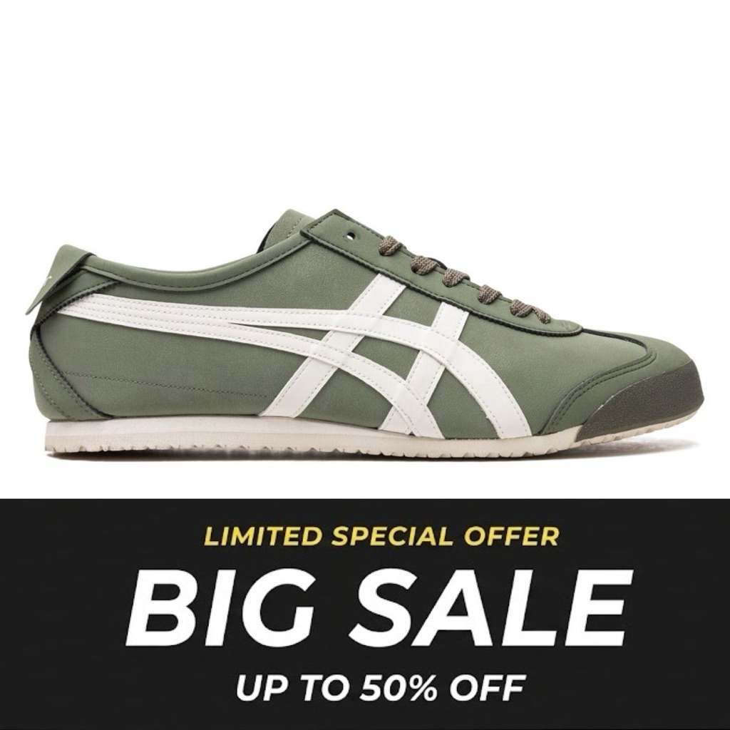 Onitsuka Tiger Original Mexico 66 Mantle Green White