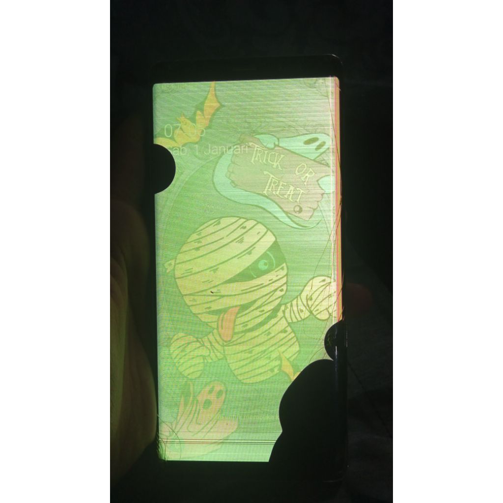 Samsung note 8 sein, minus lcd