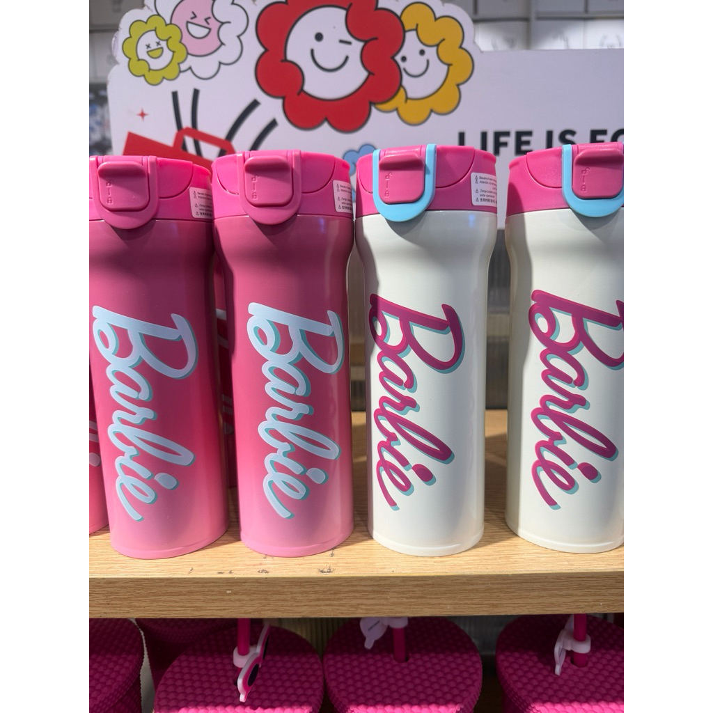 MINISO‼️ THUMBLER BARBIE // THUMBLER BOTOL AIR MINUM MINISO