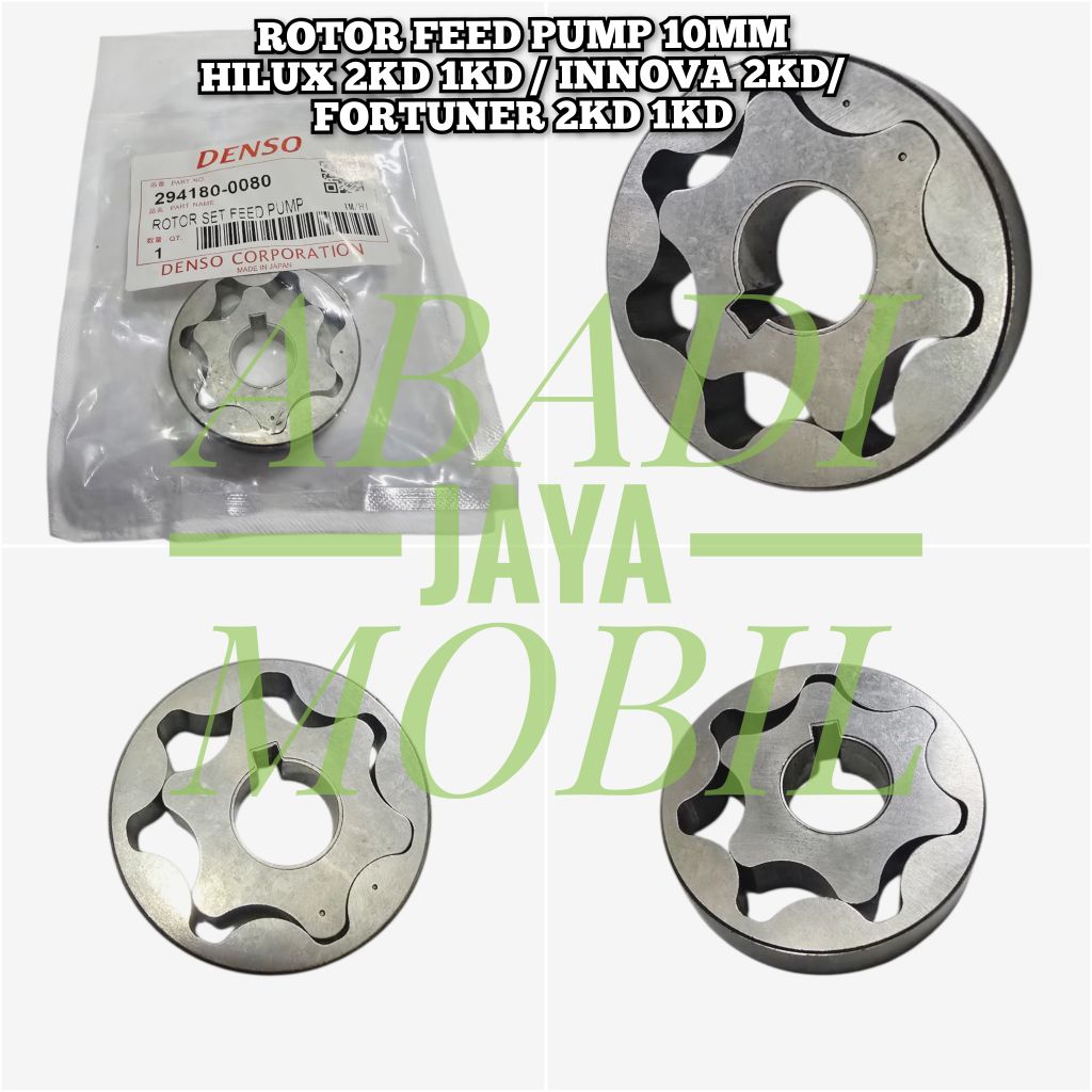 ROTOR FEED PUMP ASSY ASLI HILUX 2.5 2KD 1DK FORTUNER 2.5 2KD INNOVA DIESEL 2.5 2KD ASLI ORIGINAL ROT