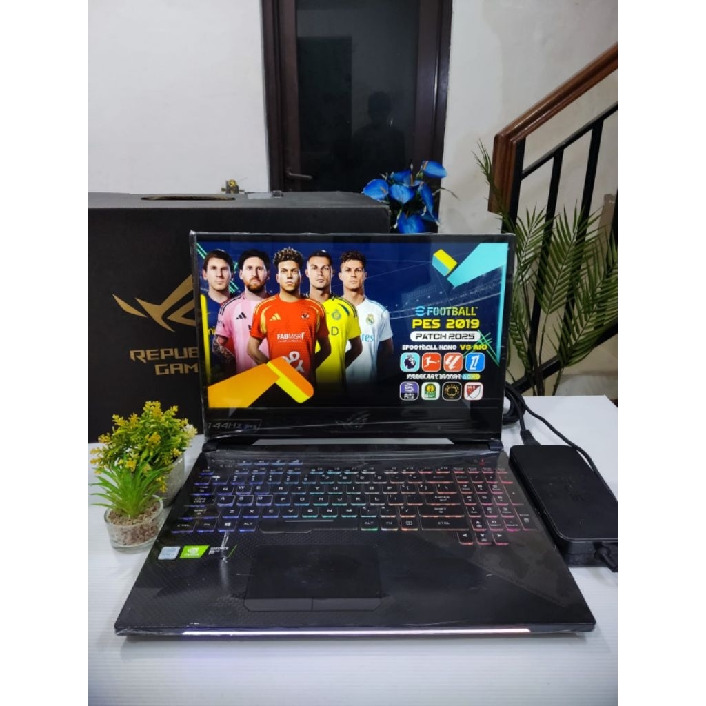 Laptop Gaming Asus ROG SCAR NVIDIA RTX Core i7 RAM 16Gb SSD 512Gb DUAL VGA