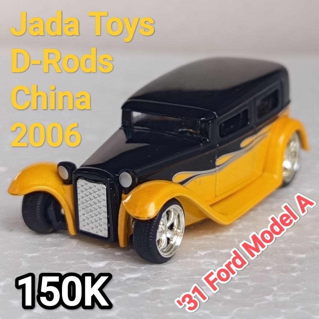 Diecast Jada Toys skala 64 D Rods Hot Rod 31 Ford Model A Loose