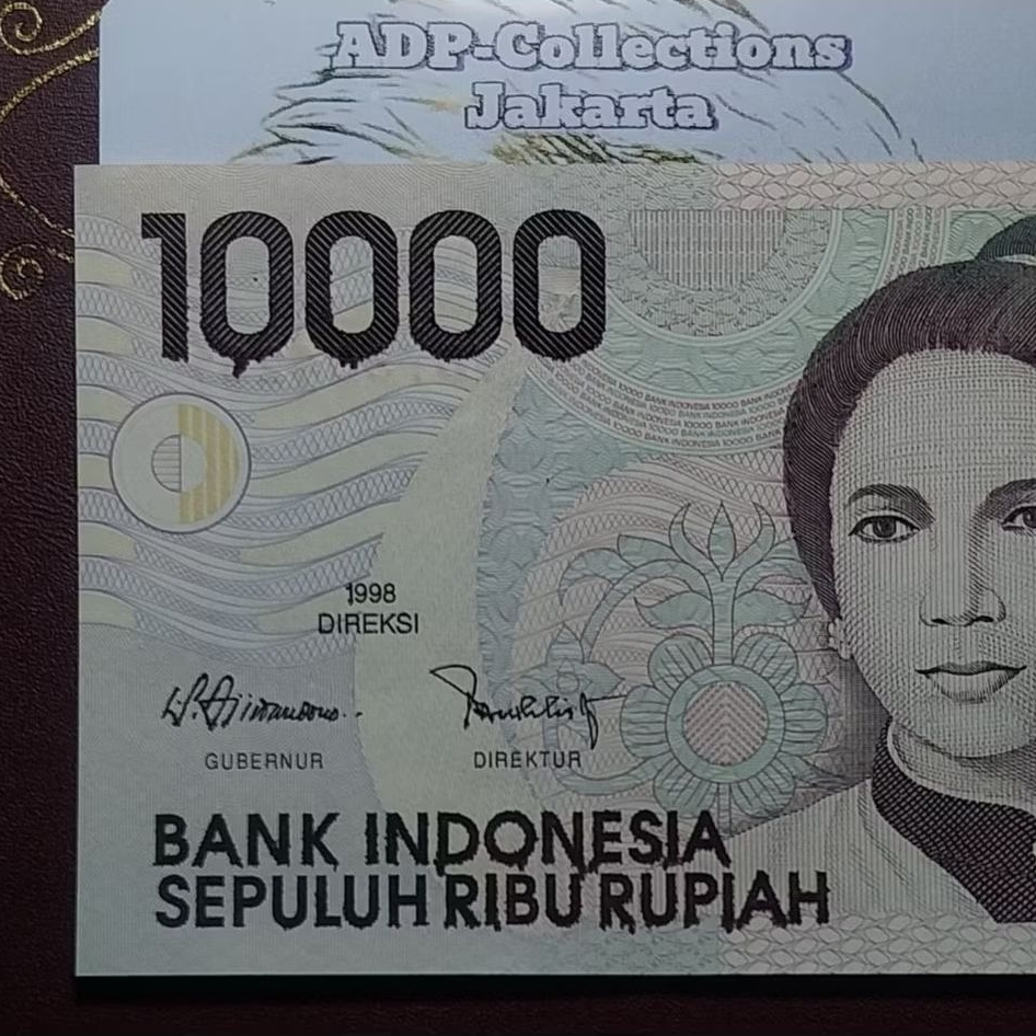 Uang Misprint Tinta 10000 Cut Nyak Dien