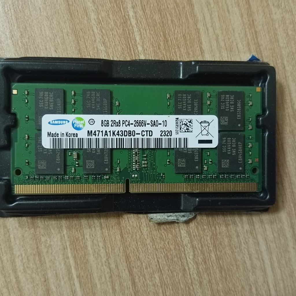 RAM SAMSUNG SODIM DDR4 8GB 2666MHz - second