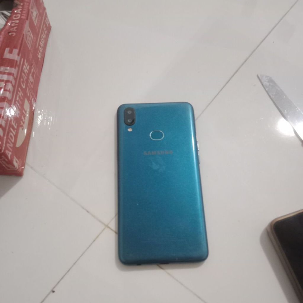 hp samsung a10s minus lcd cek keterangan di bawah