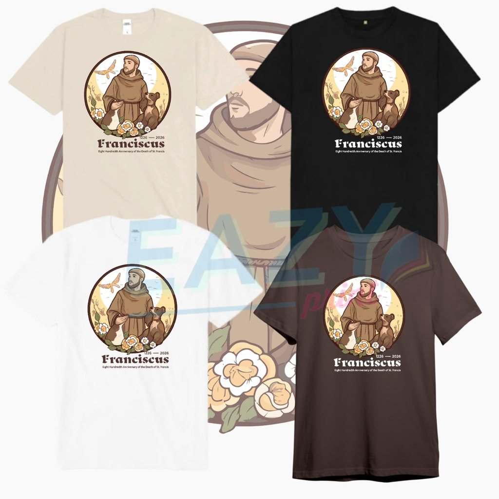 SERAGAM FRANCISCAN BAJU ST FRANCIS ASISI JUBILEE YUBILEUM 2026 PEZIARAH PENGHARAPAN YUBELIUM SANTO F