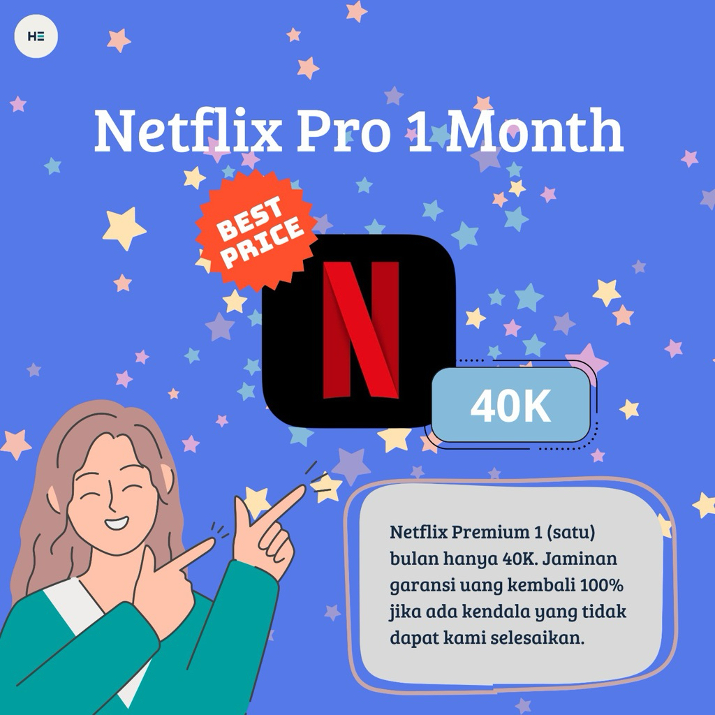 Netflix Prem 1 Bulan