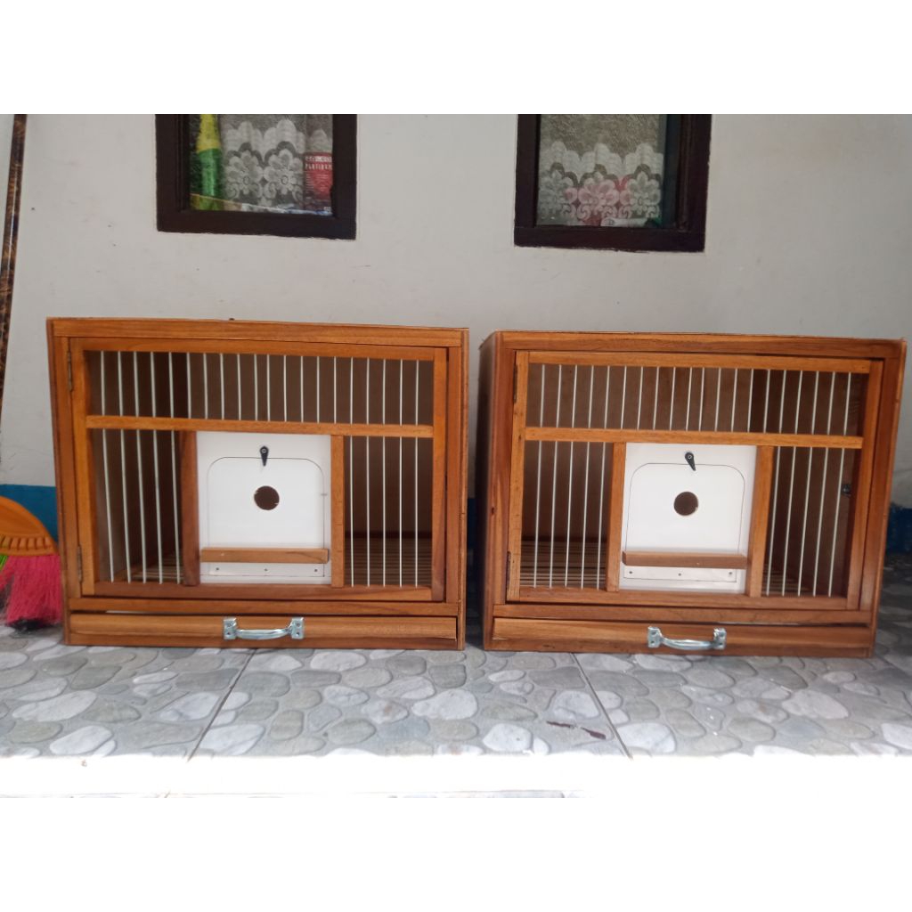 kandang merpati kandang semi macan kayu jati