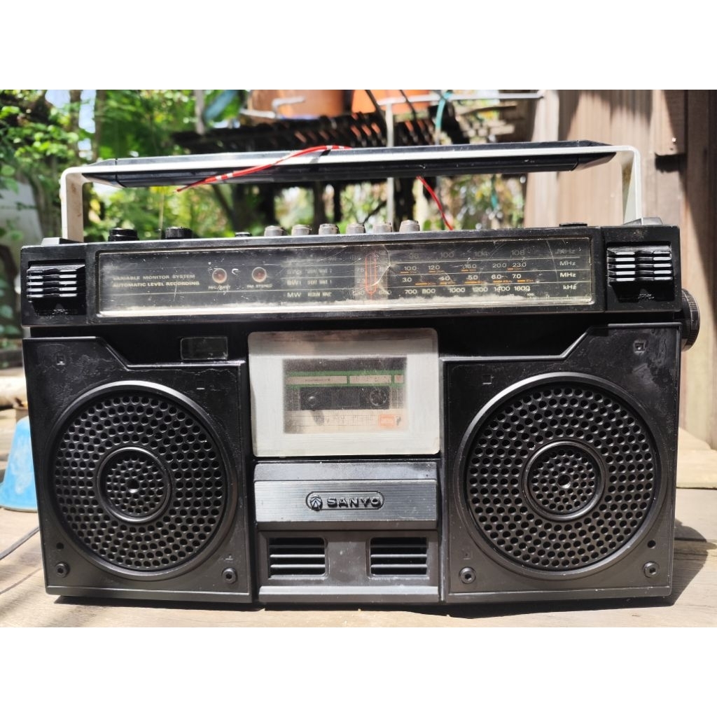 Radio Antik Jadul Vintage Merk Sharp 4000, Sanyo, Telesonic, Sony Kompo dll