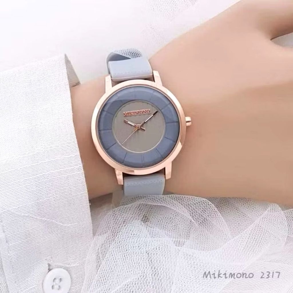 MIKIMONO 2317 Jam Tangan Ladies New Strap Rubber
