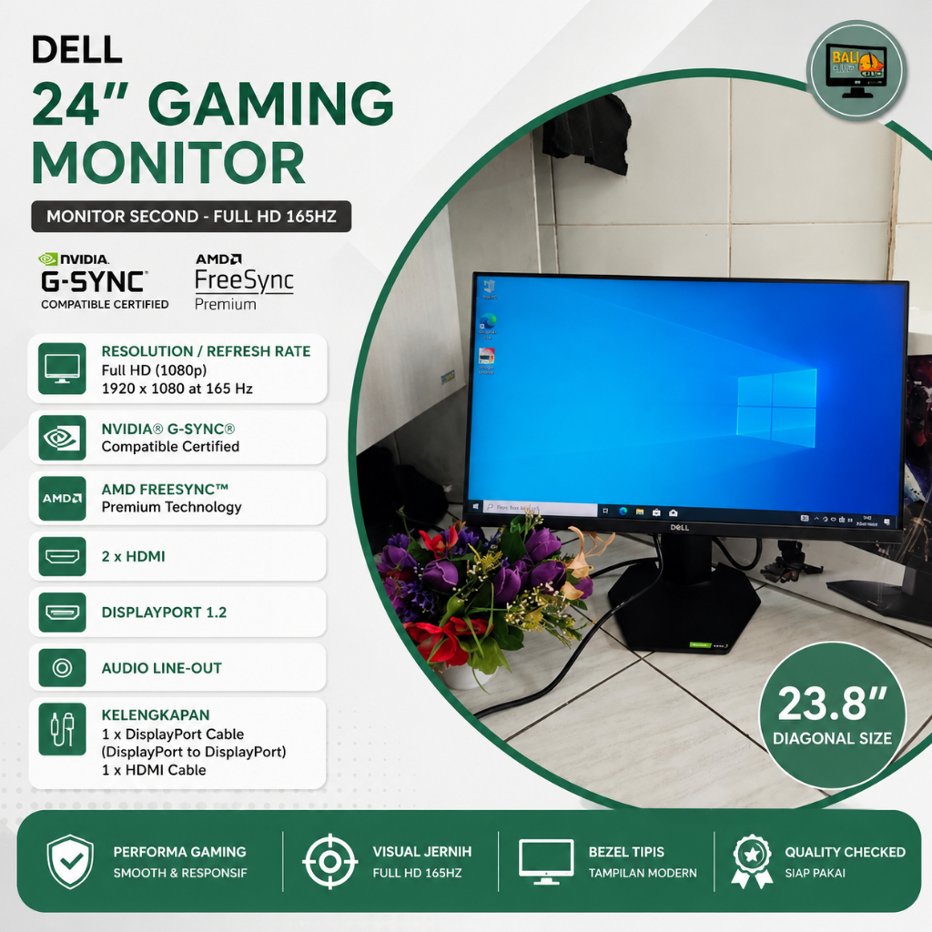 Dell 24 Gaming Monitor - Monitor Second