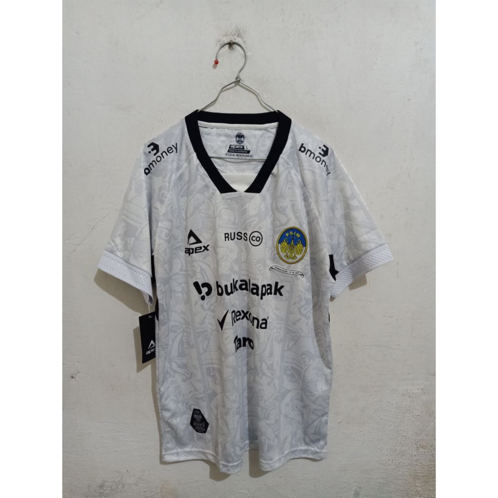 Jersey PSIM Mataram Yogyakarta White Special Champions Edition Liga 2 2024 2025 Original Player Issu