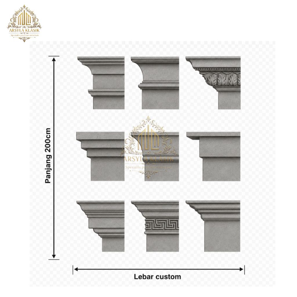 Lis Profil Beton Minimalis Modern Motif Elegan Untuk Fasad Rumah|lis profil beton, lis profil beton 