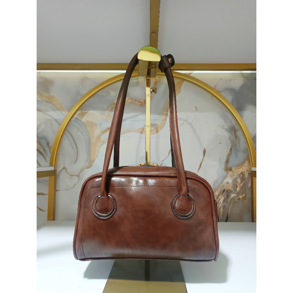PLUS BOX... TAS WANITA BOSTON KULIT TAS BAHU WANITA