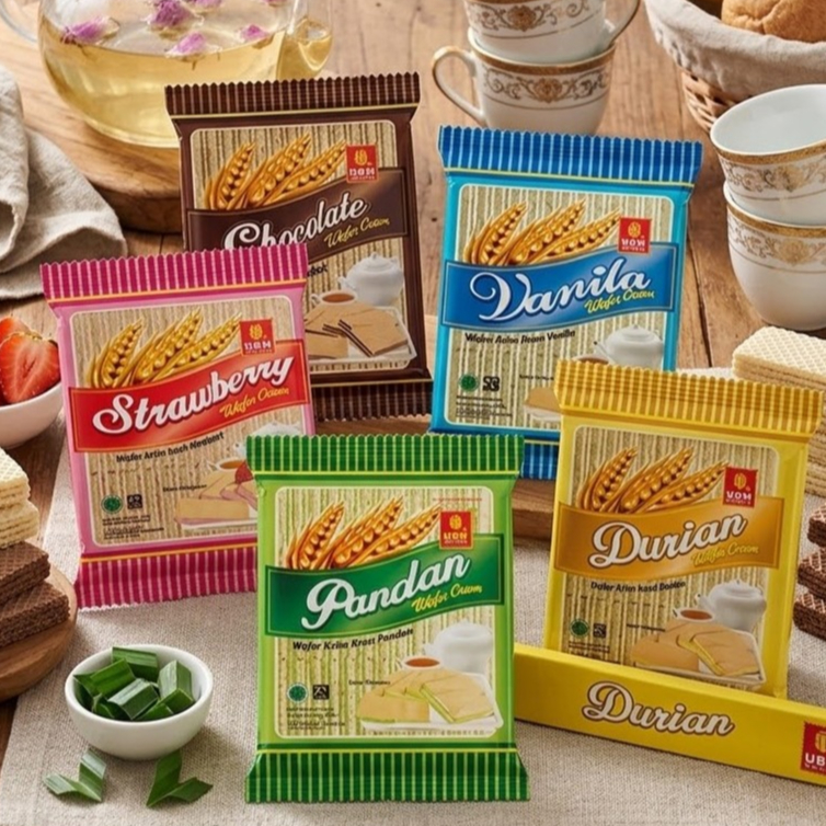 UBM WAFER VANILLA 230GR / UBM WAFER CHOCOLATE 230G / WAFER COKELAT / WAFER VANILA