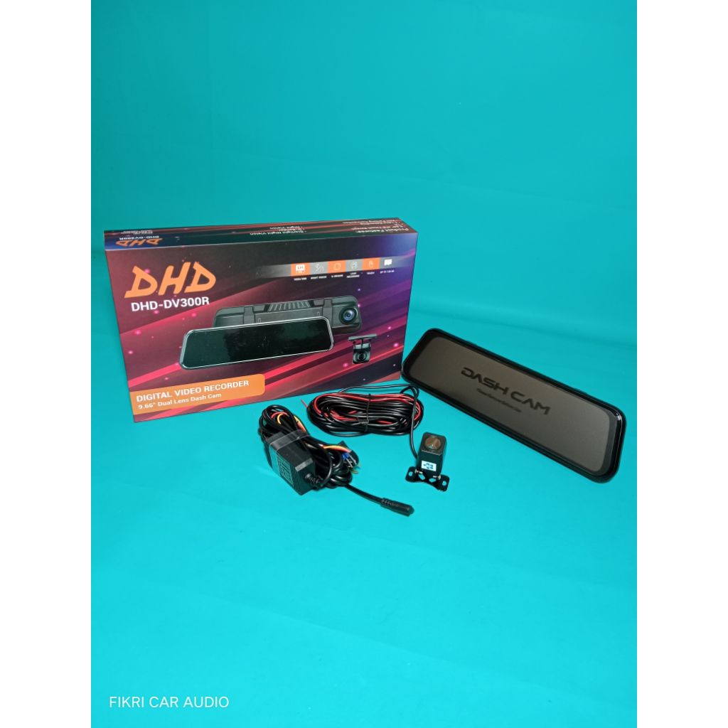 DVR DHD seri DHD-DV300R DasCam DHD Recorder 2way 1K Layar 9.66 inch