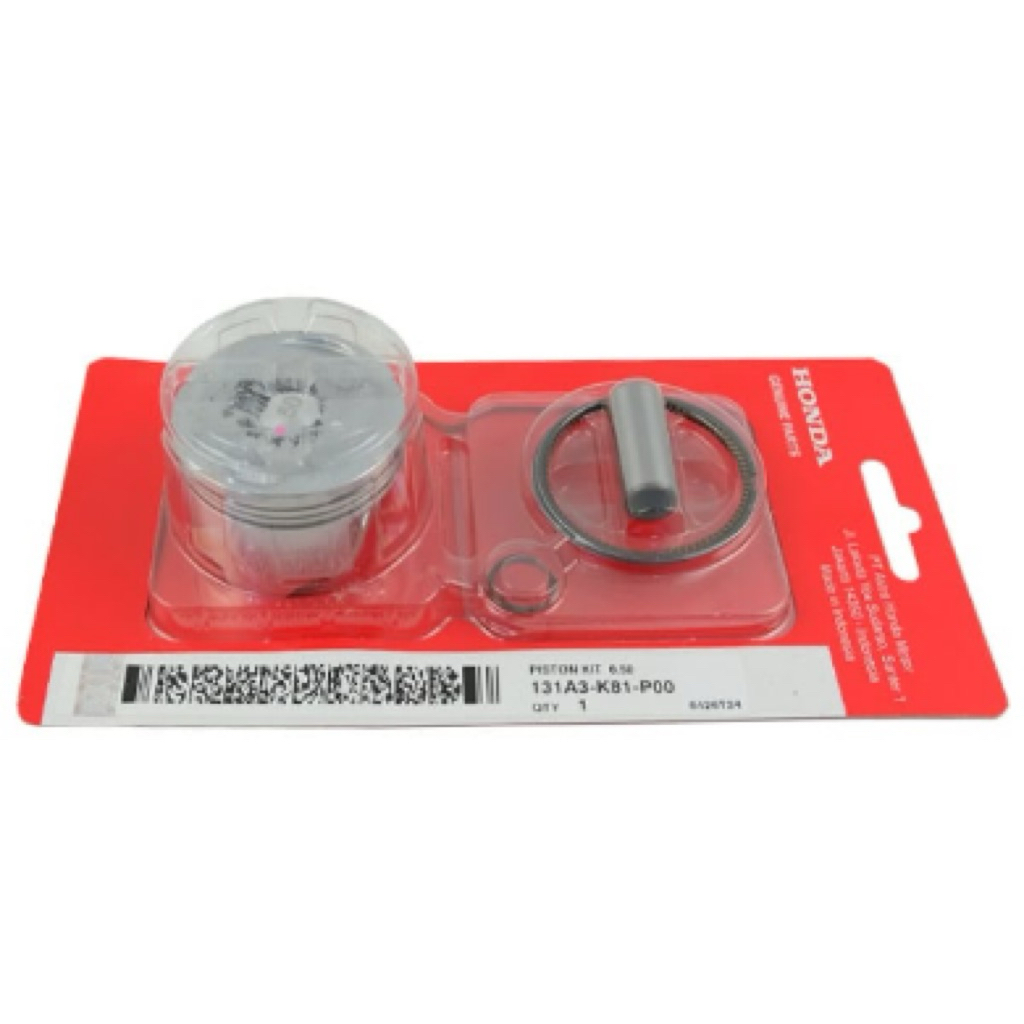 SEKER/PISTON KIT 0.50 131A3 K81 P00 TYPE MOTOR BEAT ESP 2015-2019 SCOOPY ESP 2015-2019 VARIO 110 ESP