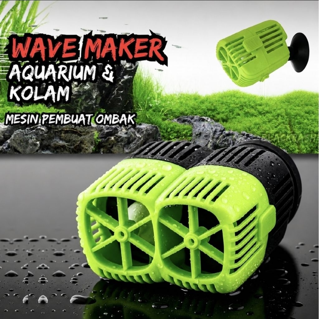 Wave Maker / Mesin Pembuat Ombak / WM 3000 / WM 8000 / WM 24000 / Single Double Output / Dua Dual Ki