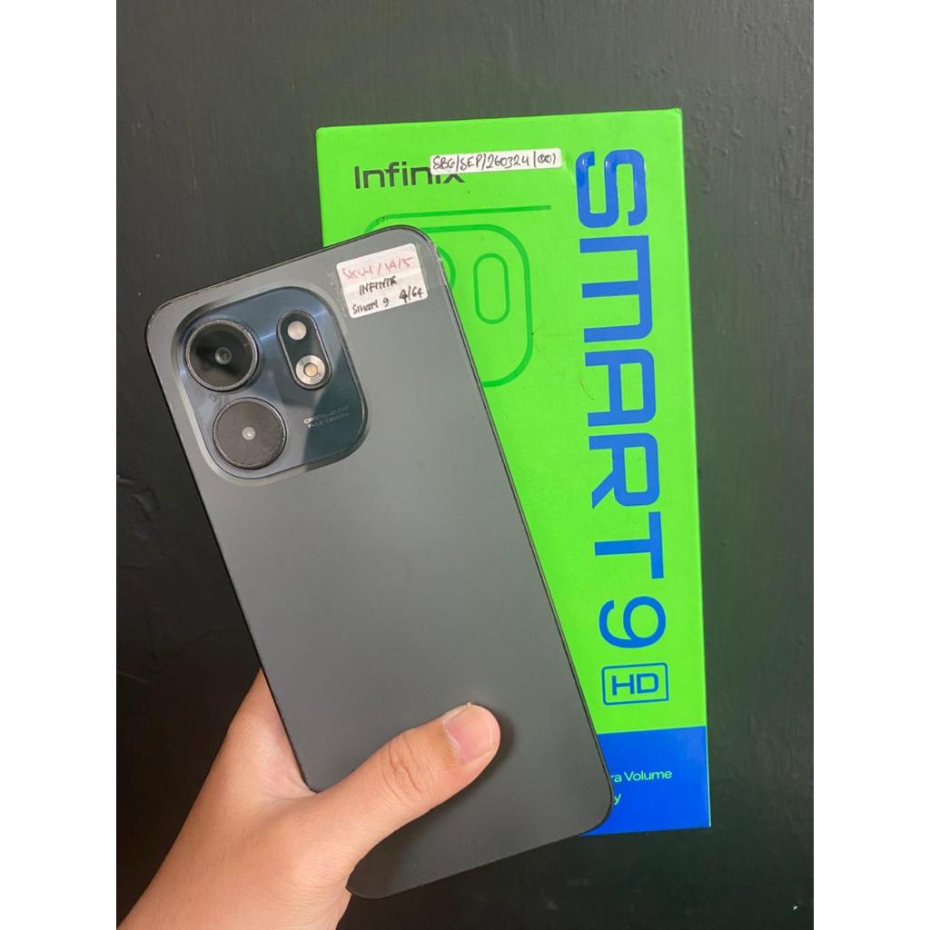 Infinix Smart 9 HD Ram 8GB (4+4) /64GB All normal Hp+dus