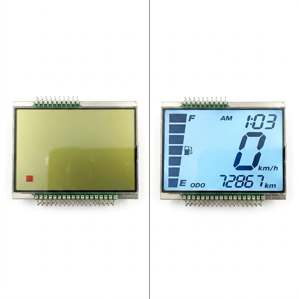 LCD Speedometer Megapro Mono Shock Original