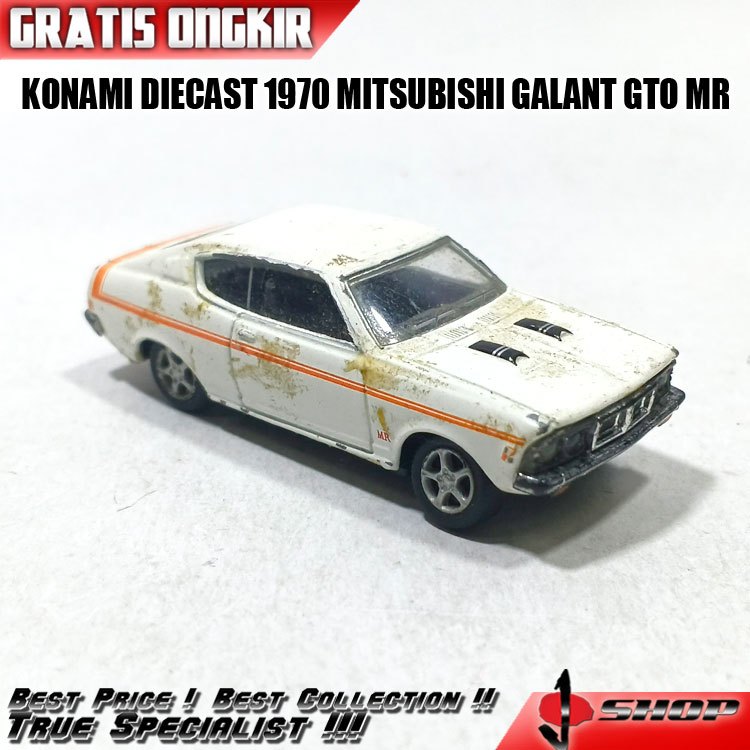KONAMI DIECAST 1970 MITSUBISHI GALANT GTO MR MCD167