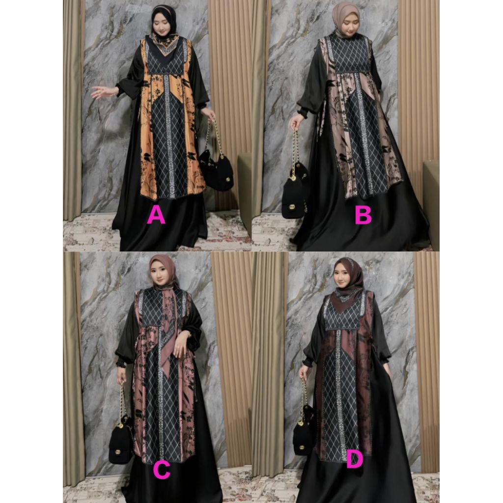Gamis Hijab By Alqiblat