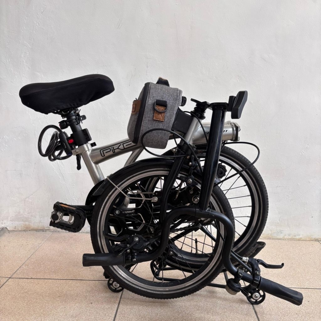 (LIGHTLY USED) Sepeda Lipat 8 Speed Element Pikes Gen 1