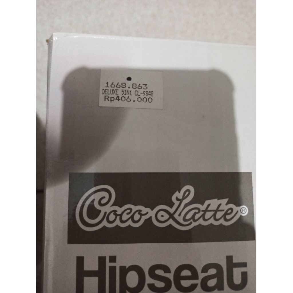 preloved hipseat cocolatte 5 in 1