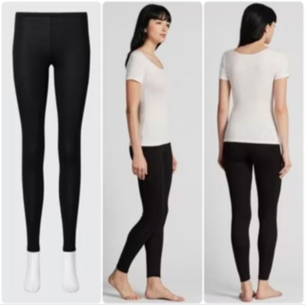 Uniqlo Heattech ExtraWarm Legging Hitam Preloved
