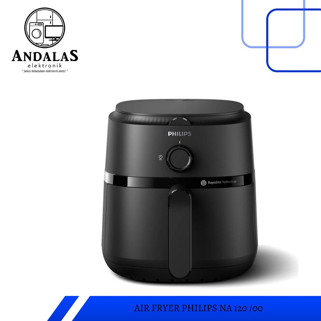 Philips Airfryer NA120/00 4.2 L Air Fryer Low Watt Philips NA 120 / 00 Air Fryer Philips Low Watt