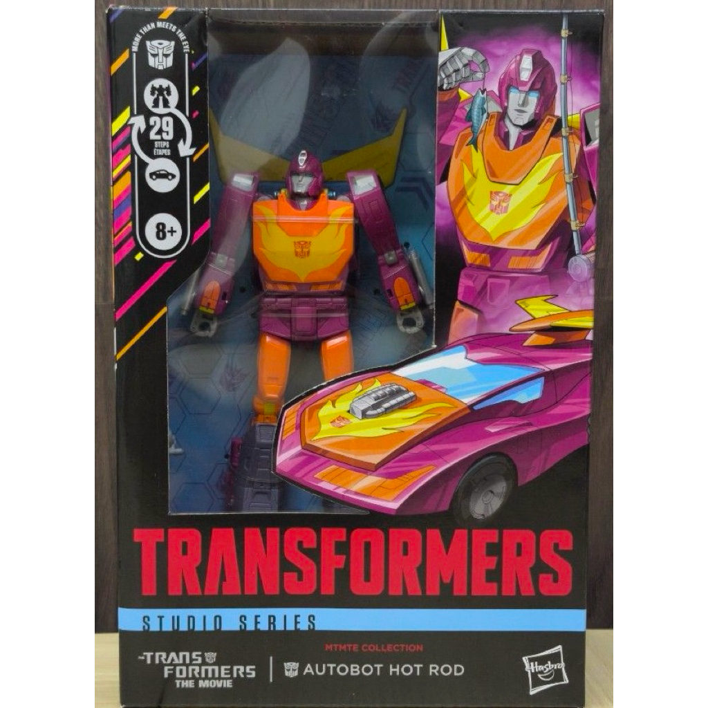 PreOrder Mainan Robot Mobil Transformers The Movie Hasbro Original Autobot Hot Rod Studio Series SS8