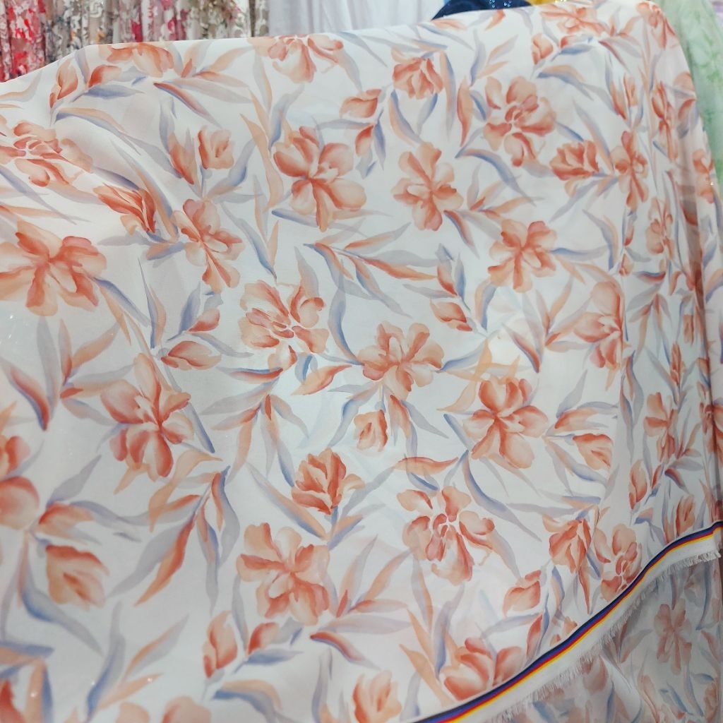 kain sifon motif - kain sifon ceruti  - kain sifon luxury  - kain sifon meteran