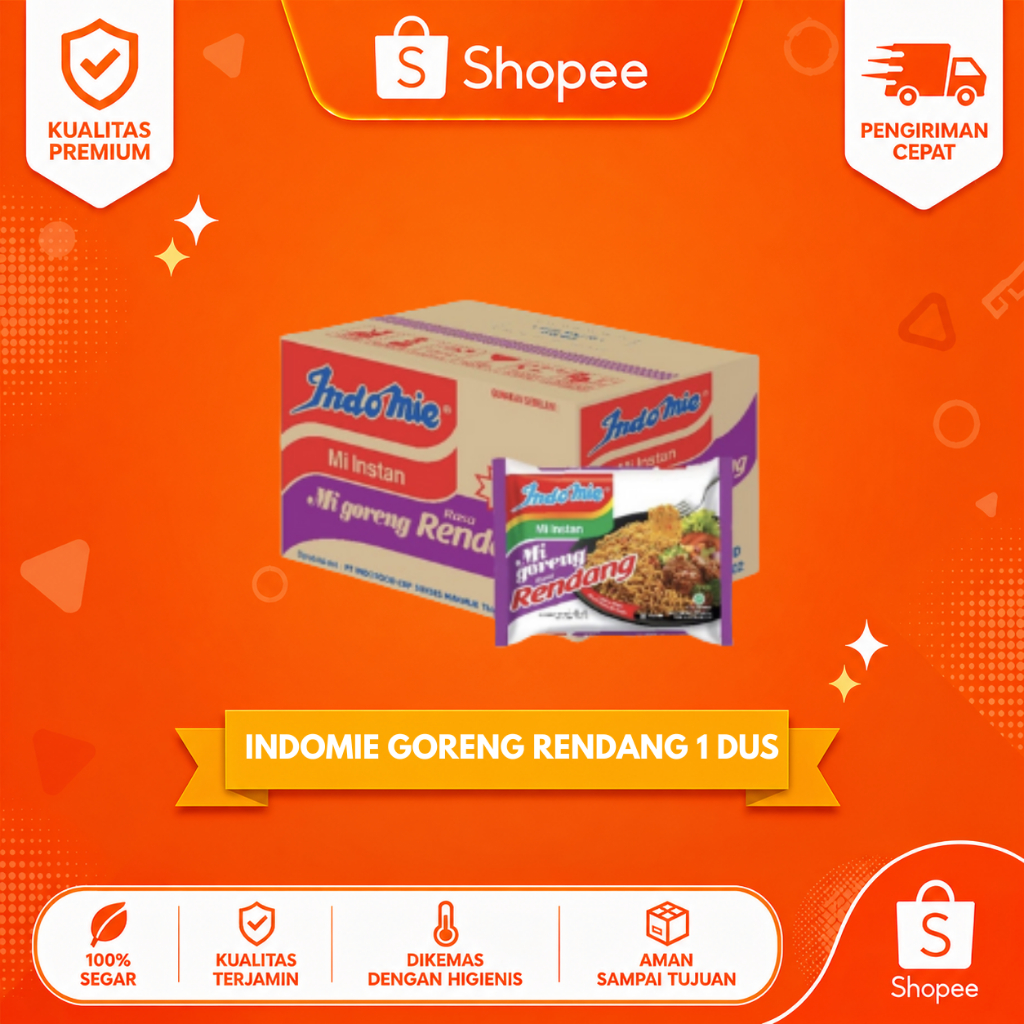 INDOMIE GORENG RENDANG 1 DUS