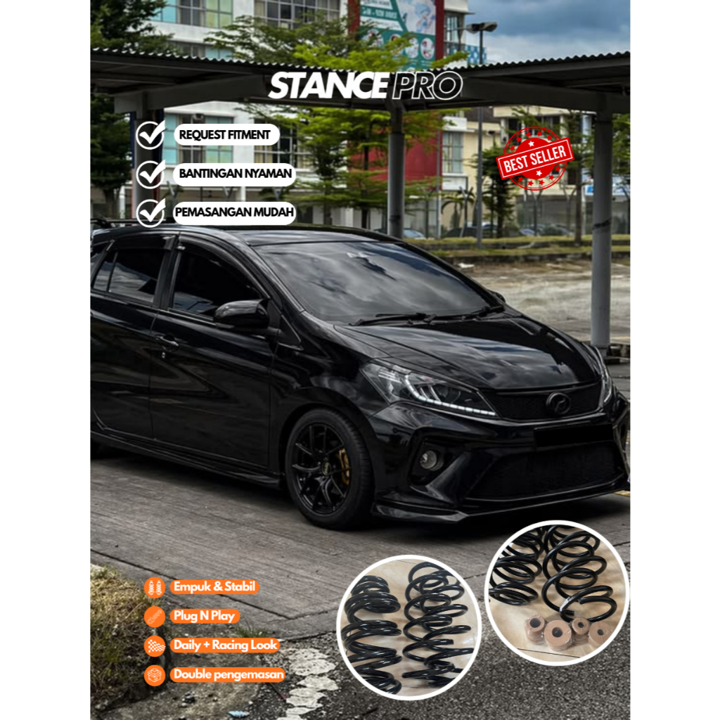 Per Ceper Daihatsu Sirion Loweringkit Custom PNP Nyaman Untuk Harian Fitmen Bisa Request