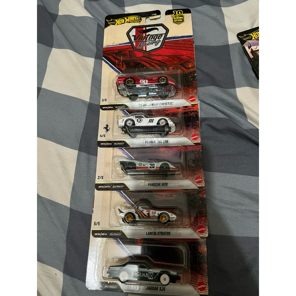 Hotwheels Vintage Racing 1 set