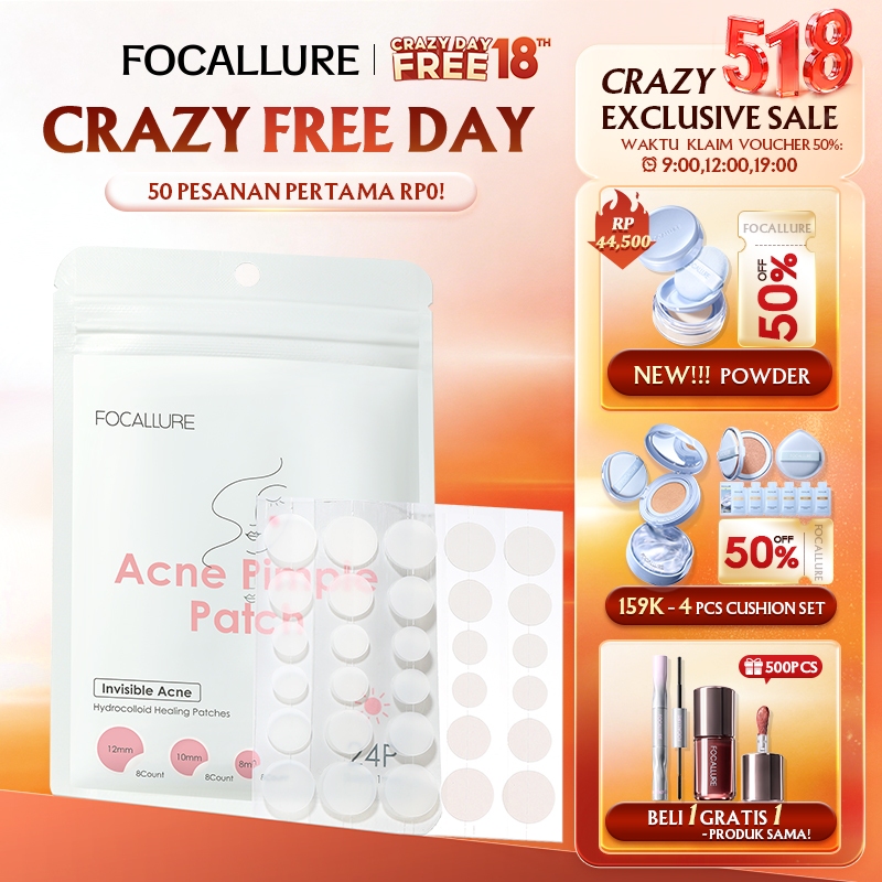 FOCALLURE Spot Patch Acne Treatment Day/Night